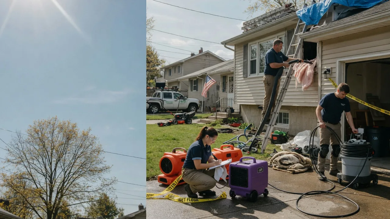 Emergency Water Removal in North Fairfield, OH near me